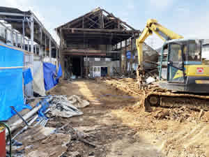 豊川市工場解体